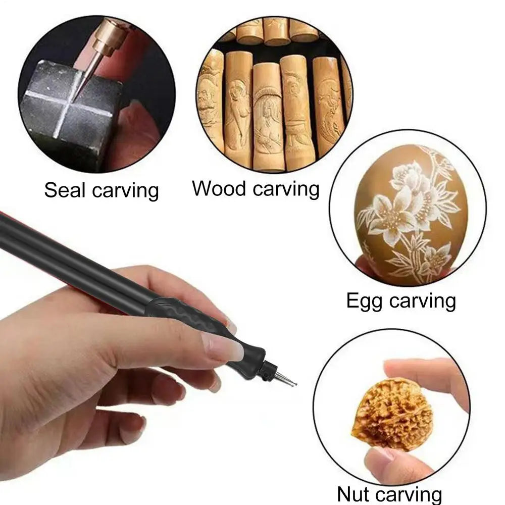 Metal Engraver Pen Small Engraving Machine Small Beginner Friendly Cordless Rotary Tool Battery-Operated For Woodworking