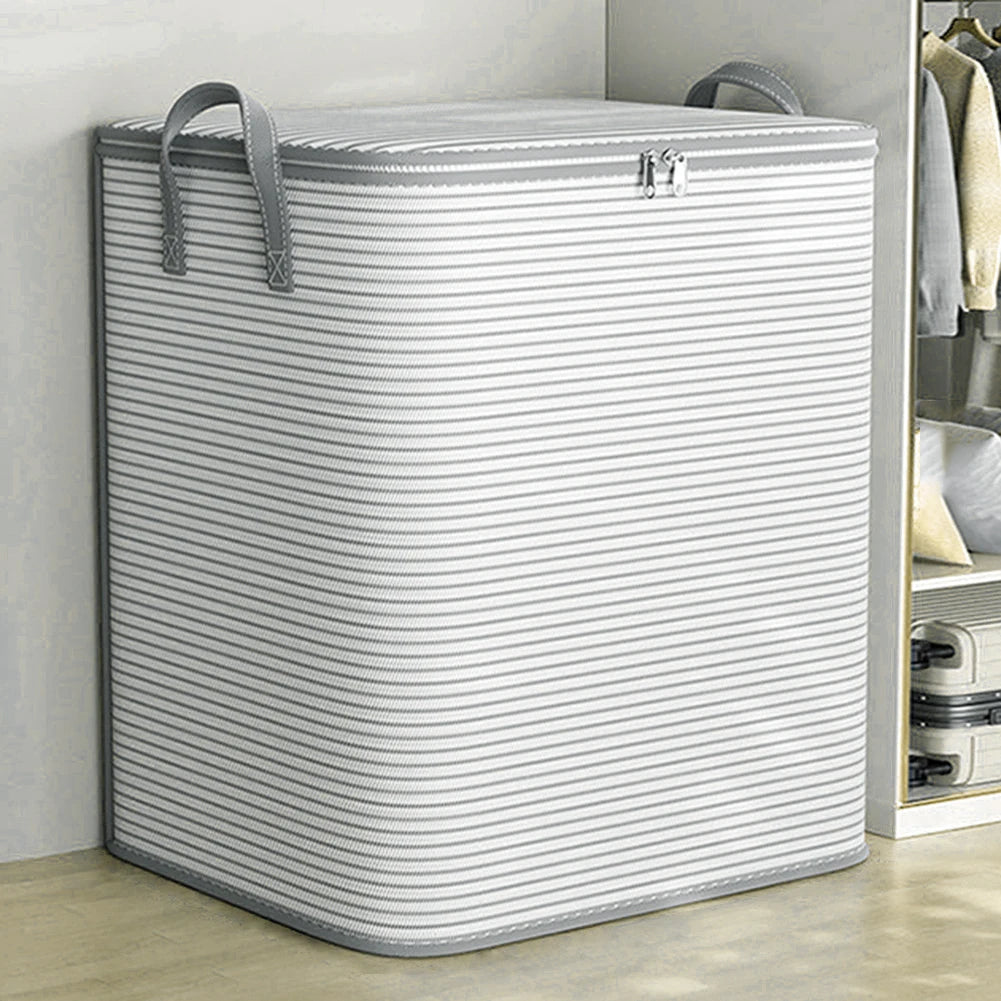 Extra Large Storage Bag Non-Woven Closet Clothes Organizer Breathable Clothing Quilt Storage Container for Home Bedroom