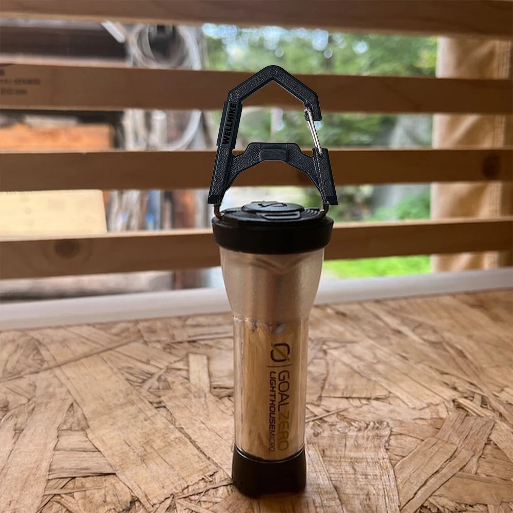 1/2pcs Tent Lamp Hanging Hook ABS GZ Light Hanger Camping Lantern Hanging Buckle for Outdoor Camping Fishing Camping Light Hook