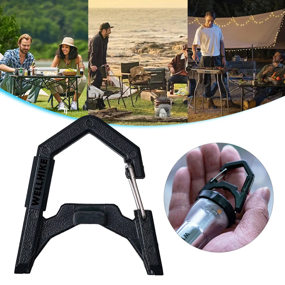 1/2pcs Tent Lamp Hanging Hook ABS GZ Light Hanger Camping Lantern Hanging Buckle for Outdoor Camping Fishing Camping Light Hook