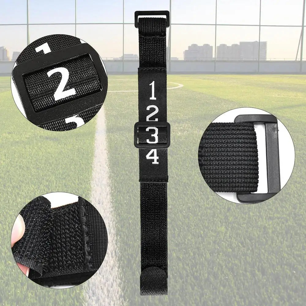 Football Down Marker Football Referee Yard Markers Professional Football Nylon Chain Clip Nylon Head Linesman Umpire Equipment