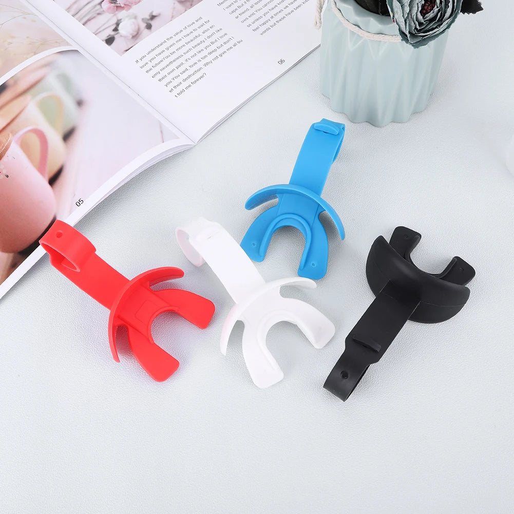 Rugby Football Mouth Guard Mouthguard With Lip Protection Outdoor Sports Double-decked Dental Protection Karate Boxing