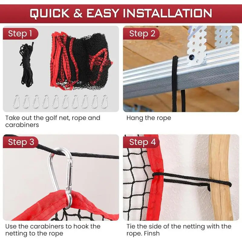 Baseball Practice Net Portable Hitting Pitching Batting Training Net Baseball Backstop Net Catching Training Net for Ball Sports