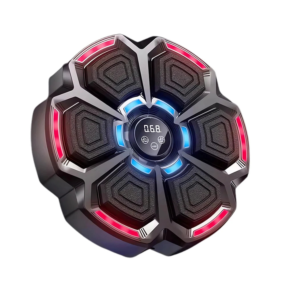 Music Boxing Machine Boxing Workout Machine Adjustable Speed Wall-Mounted Exercise Equipment Type C Rechargeable for Adults Kids