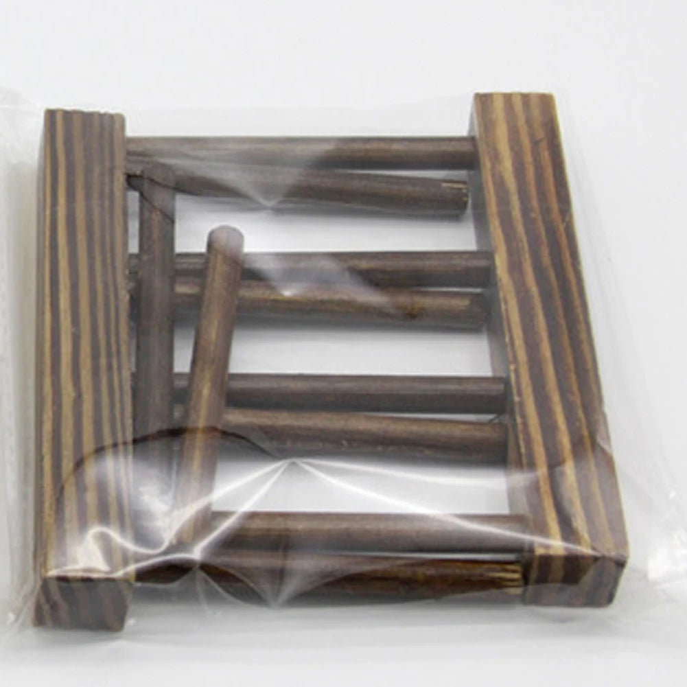 Wooden Kitchen Dish Drain Rack Dinnerware Storage Organizer Tray Plate Drying Shelf Book Cups Display Stand Drainer Holders