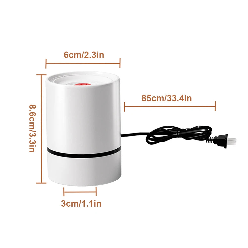 Compressed Bag Electric Pump Space Saver Mini Vacuum Sealer Machine Travel Vacuum Bag Suction Pump for Clothes Food Organizer