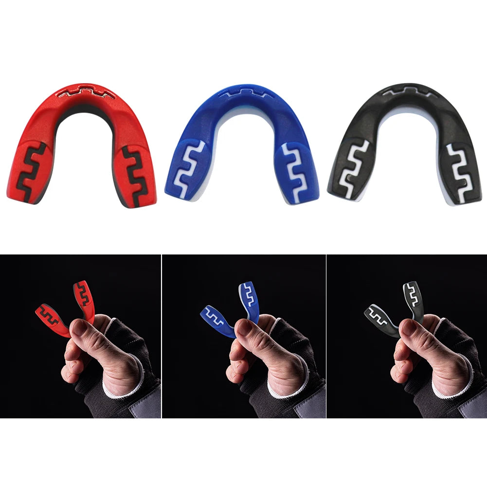 EVA Sport Mouth Guard Teeth Protector Kids Adults Mouthguard Tooth Brace Basketball Rugby Boxing Karate Appliance Trainer