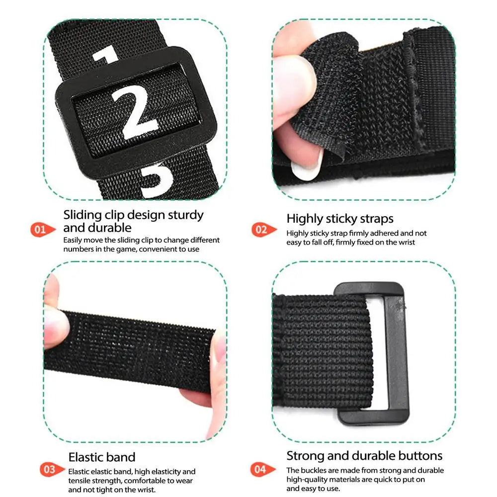 Football Down Marker Football Referee Yard Markers Professional Football Nylon Chain Clip Nylon Head Linesman Umpire Equipment