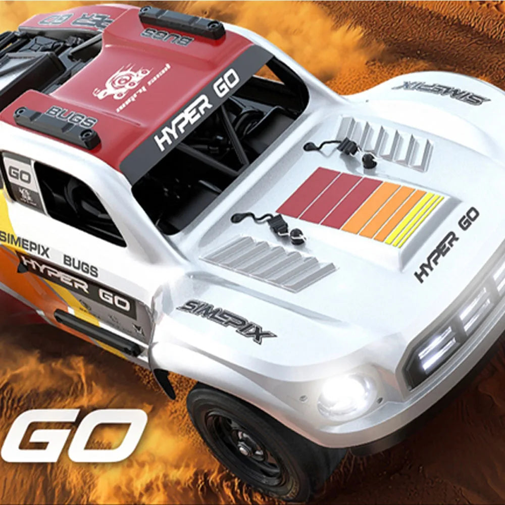 HYPER GO MJX14211 1/14 4WD RC High-Speed Brushless Remote Control Car With Gyroscope Off-road Racing RC Truck Toys