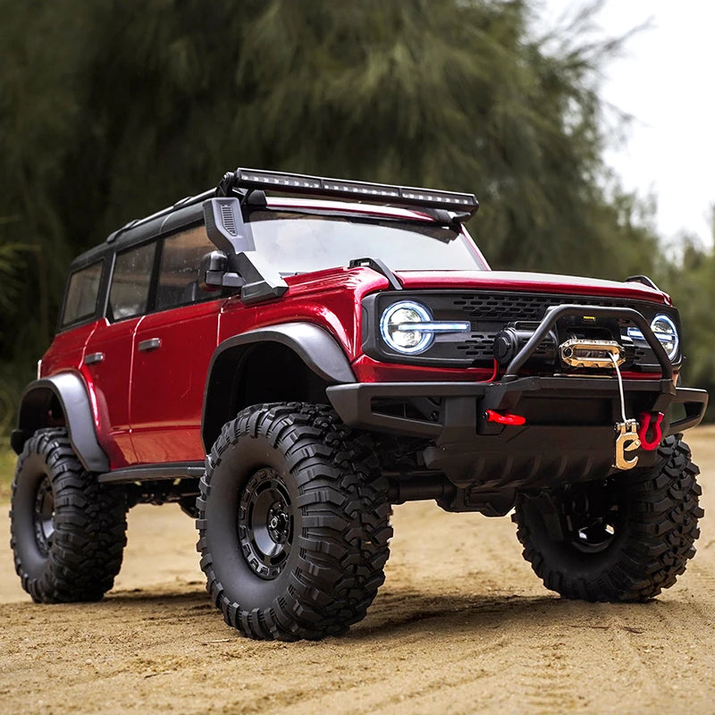 1/10 RC Crawler Upgrade HB Rc Model 4WD RTR with LED 2.4G Electric Remote Control Rock Off-road Vehicle for Adults US Shipping