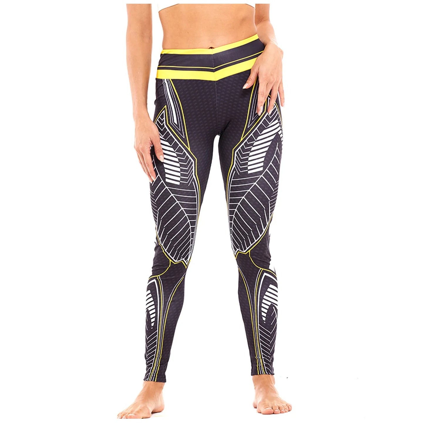 Plus Size Leggings Women Print Sports Leggings Fitness High Waist Running Yoga Athletic Pants Women Pants Women Clothing