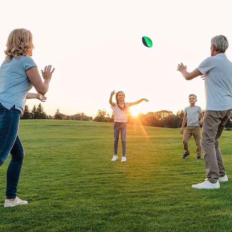 Rugby Ball For Kids Slow Rebound Spiral Rugby Ball For Training 5 Inches Rugby For Indoor & Outdoor Sports Solid Rugby Toys For