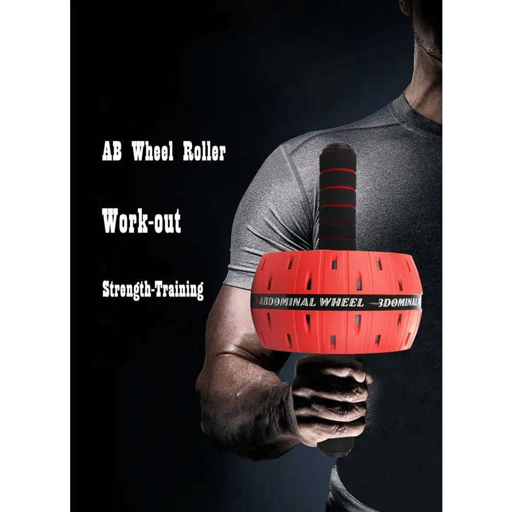 Big Ab Roller for Abs Workout Ab Roller Wheel Exercise Equipment For Core Workout Abdominal Wheel Roller For Home Gym Muscle