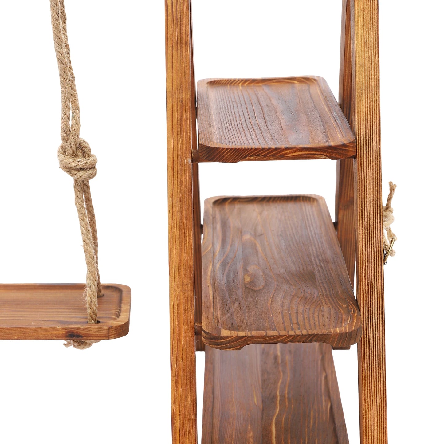 Wooden Dessert Display Stand Cake Stand 3 Tier Serving Tray Decorative Tiered Plate for Birthday Party Cupcake Decor