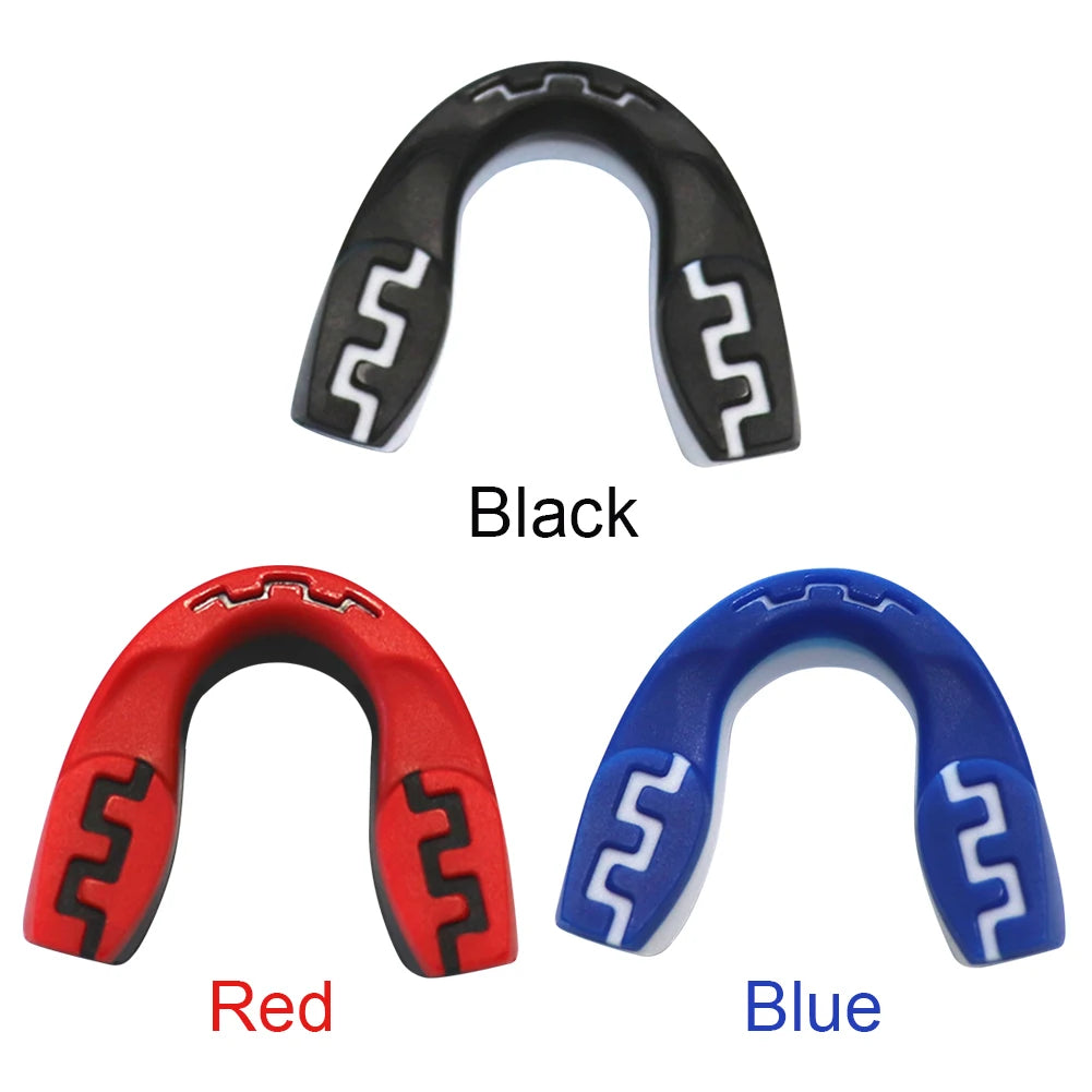 EVA Sport Mouth Guard Teeth Protector Kids Adults Mouthguard Tooth Brace Basketball Rugby Boxing Karate Appliance Trainer