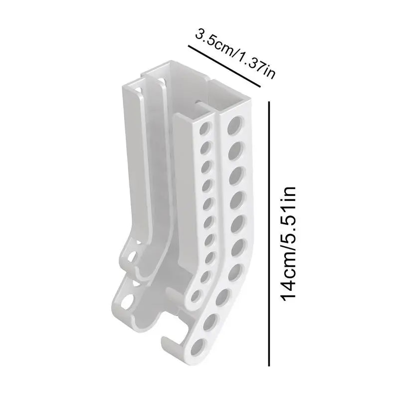 Battery Storage Organizer AA & AAA Combo Battery Keeper Wall Holder Battery Dispenser Container for 10AAA 10AA Batteries Bracket