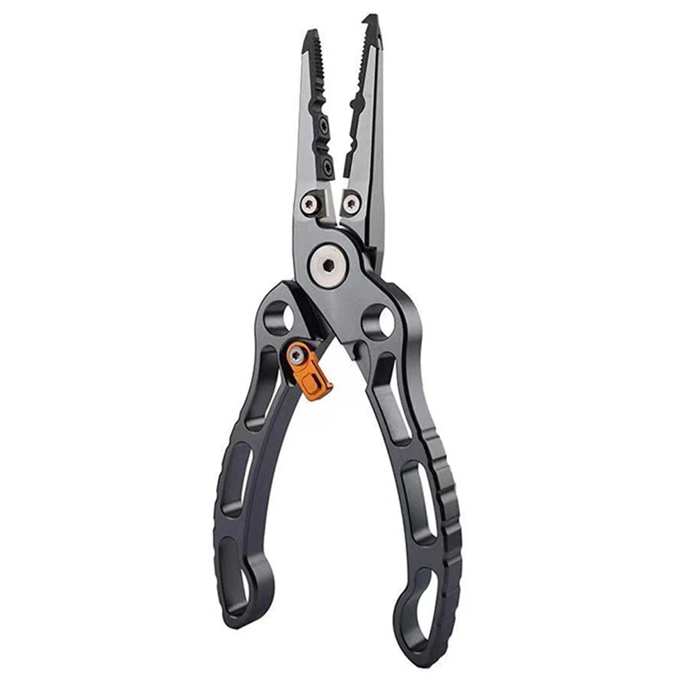Titanium Alloy Fish Nose Pliers Convenient Lure Tongs Fish Clip Multifunctional Portable  Lightweight Outdoor Accessories
