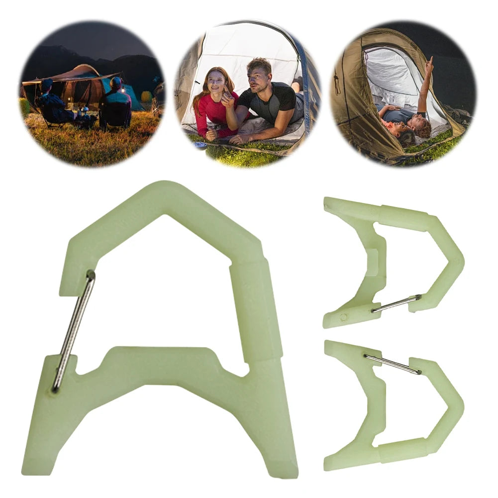 1/2pcs Tent Lamp Hanging Hook ABS GZ Light Hanger Camping Lantern Hanging Buckle for Outdoor Camping Fishing Camping Light Hook