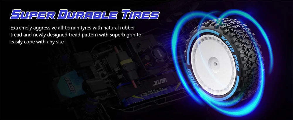 WB12 PRO 1/12 JIUSI Racing Car 80KM/H Brushless Remote Control Car High Speed Competitive Off-road 4WD RC Car Toys As Gift