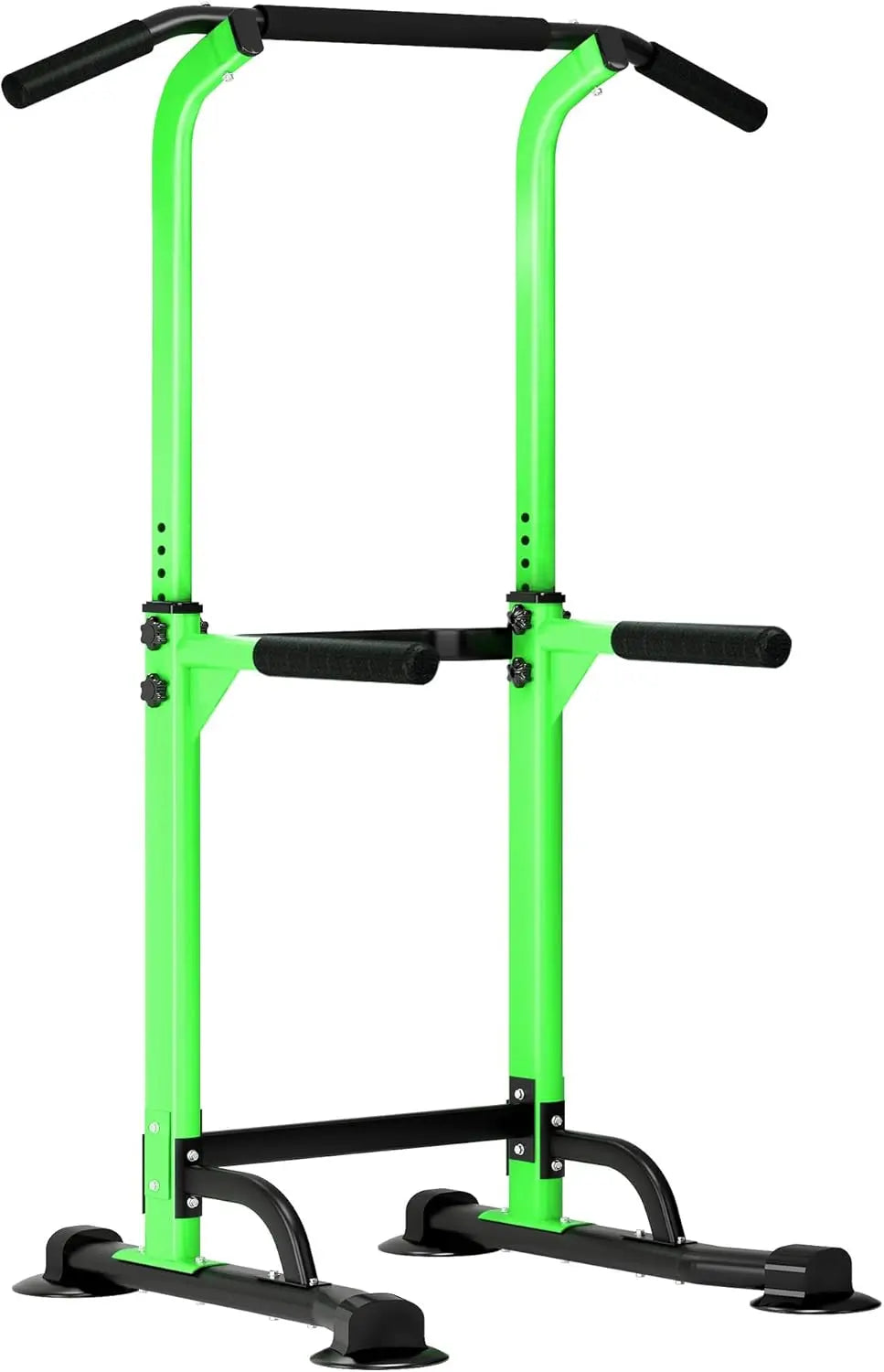 Power Tower Dip Station Pull Up Bar for Home Gym Adjustable Height Strength Training Workout Equipment,Pull Up Bar Station