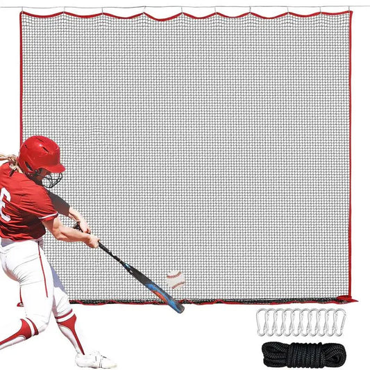 Baseball Practice Net Portable Hitting Pitching Batting Training Net Baseball Backstop Net Catching Training Net for Ball Sports