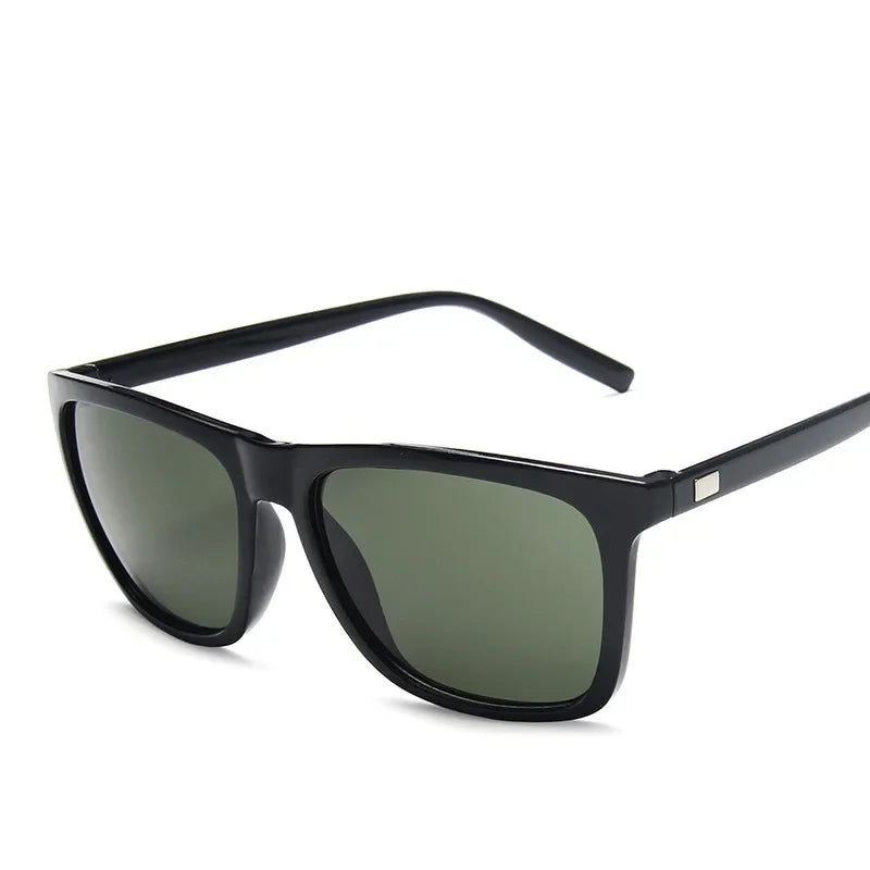 Sports Polarized Sunglasses Men Women Classic Square Plastic Driving Sun Glasses Male Fashion Black Outdoor Shades UV400