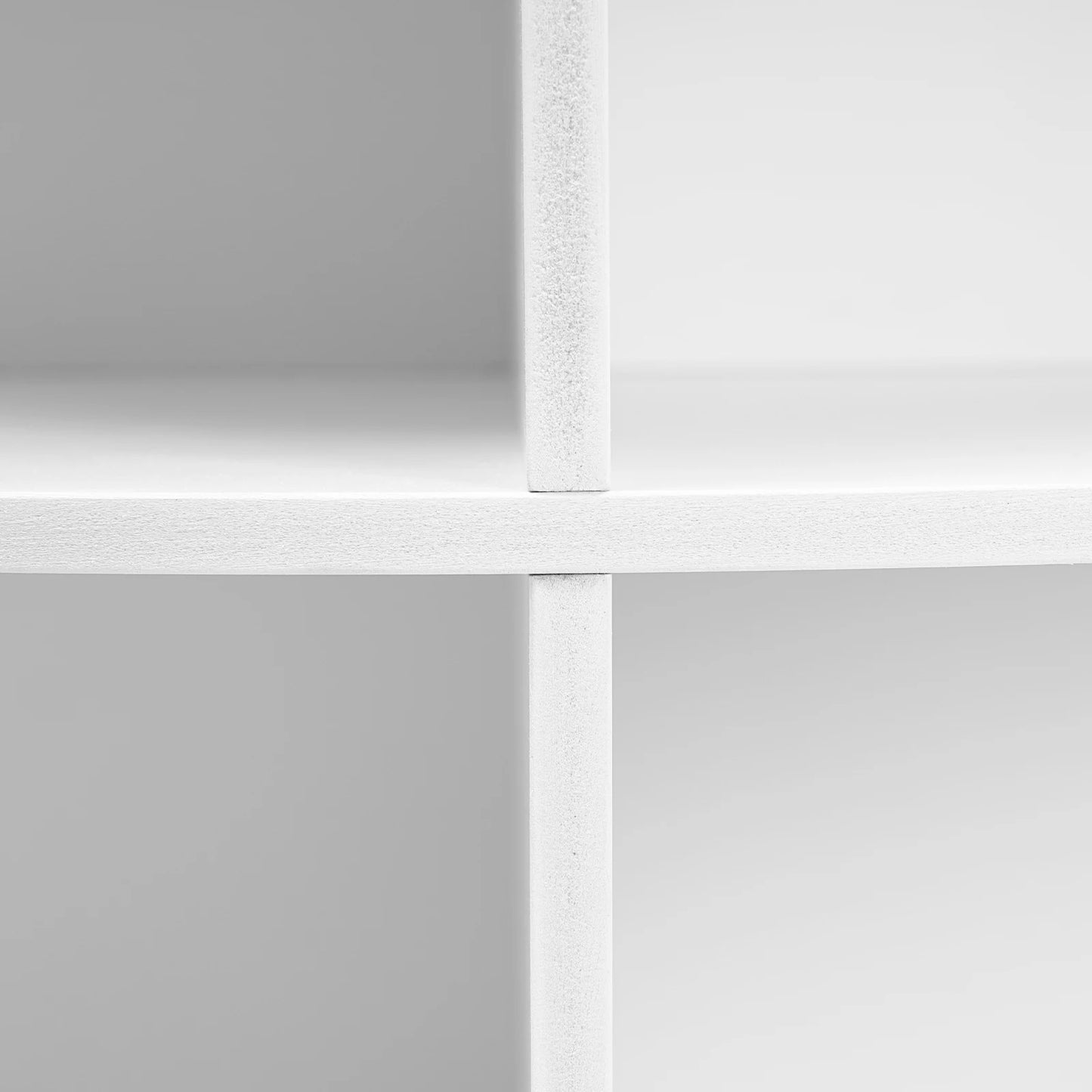 24 Pairs 6-Tier White Rotating Shoe Rack Free Standing Shoe Rack Shoe Organizer for Entrance Livingroom Bedroom Cloakroom