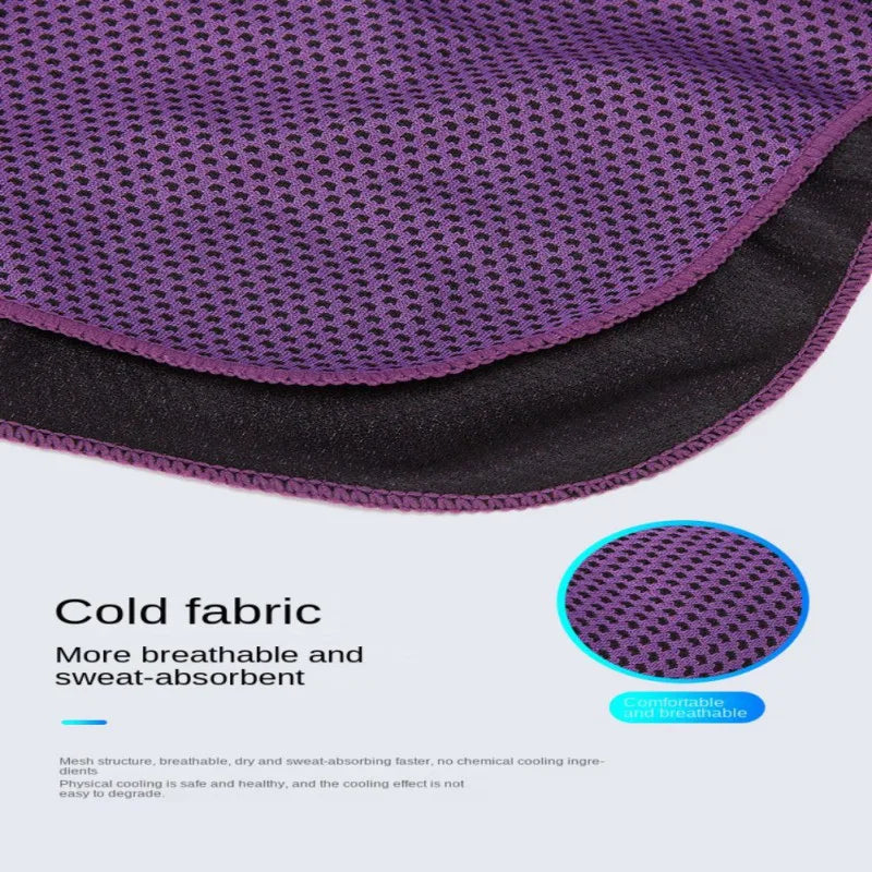 Cooling Towel for Neck Microfiber Cool Towel Soft Breathable Chilly Towel for Yoga Sports Golf Gym Camping Run Fitness Workout